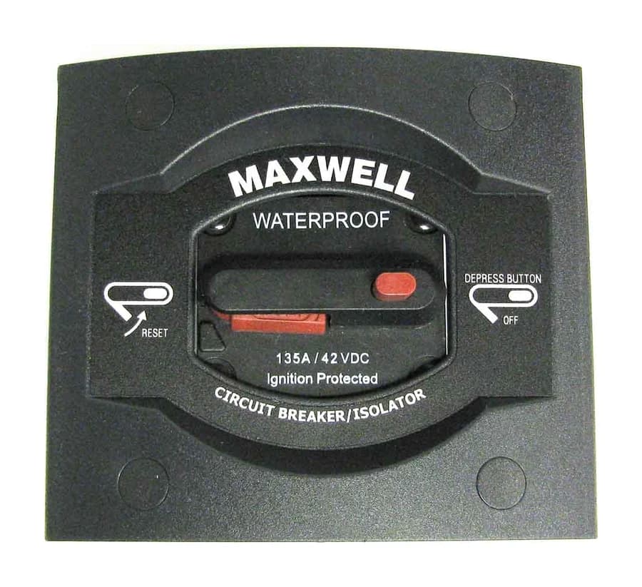 Maxwell Circuit breaker/isolator panels